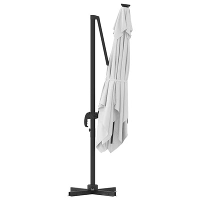 Beige roma aurinkovarjo Kvetoslava 286x285x265cm