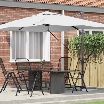 Kaatovarjo Roma Beige ja musta 352 x 251 x 260 cm