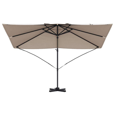 Kaatovarjo Roma Taupe ja Musta 352 x 251 x 260 cm