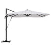 Roma aurinkovarjo LED -nauhavalot Beige 286 x 285 x 270 cm