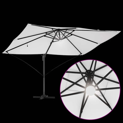 Kaatovarjo Roma Beige ja musta 352 x 251 x 265 cm