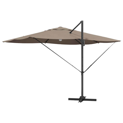 Kaatovarjo Roma Taupe ja Musta 352 x 251 x 265 cm