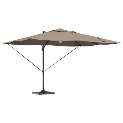 Kaatovarjo Roma Taupe ja Musta 352 x 251 x 265 cm