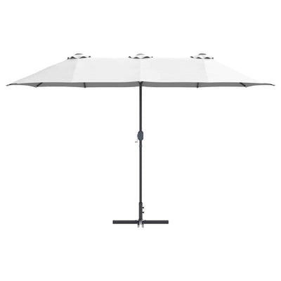 Puutarhavarjo Hiekka 370 x 197 x 239 cm Jauhemaalattu teräs