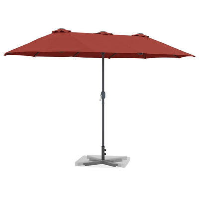 Puutarhavarjo Terrakotta 370 x 197 x 239 cm Jauhemaalattu teräs
