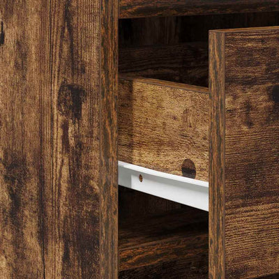 Ruskea meikkipöytä ovella Donovan 40x41x75cm (3 pcs puinen)