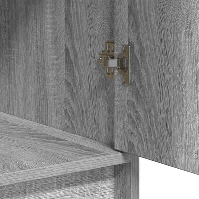 Harmaa meikkipöytä ovella Tanire 40x41x75cm (3 pcs puinen)