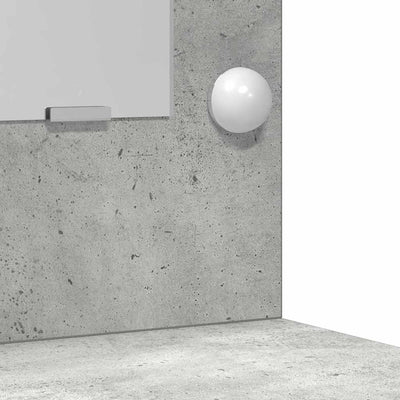 Harmaa meikkipöytä ovella Teius 78.5x41x135cm (2 pcs puinen)