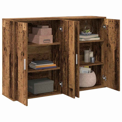 Sivupöytä Vanha puu 60 x 31 x 84 cm Tekninen puu