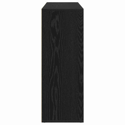 Sivupöytä Musta tammi 60 x 31 x 84 cm Tekninen puu