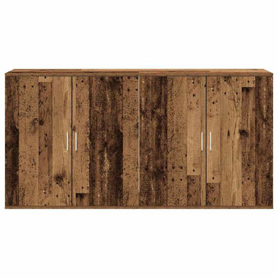 Sivupöydät 2 pcs Vanha puu 79 x 38 x 80 cm Tekninen puu