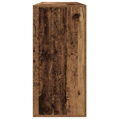 Sivupöydät 2 pcs Vanha puu 79 x 38 x 80 cm Tekninen puu