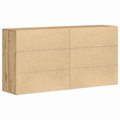 Sivupöydät 2 pcs artesaani tammi 79 x 38 x 80 cm Tekninen puu