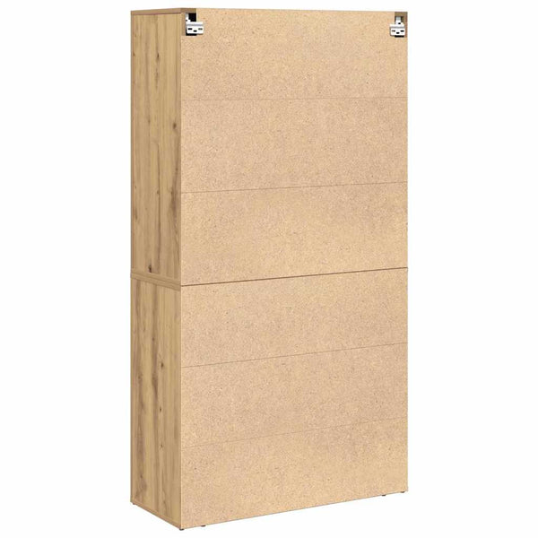 Korkea kaappi Artisan tammi 80 x 33 x 150 cm Tekninen puu