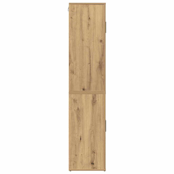 Korkea kaappi Artisan tammi 80 x 33 x 150 cm Tekninen puu