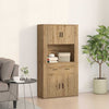 Highboard artesaani tammi 80 x 33 x 150 cm Tekninen puu