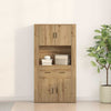 Highboard artesaani tammi 80 x 33 x 150 cm Tekninen puu