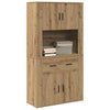 Highboard artesaani tammi 80 x 33 x 150 cm Tekninen puu