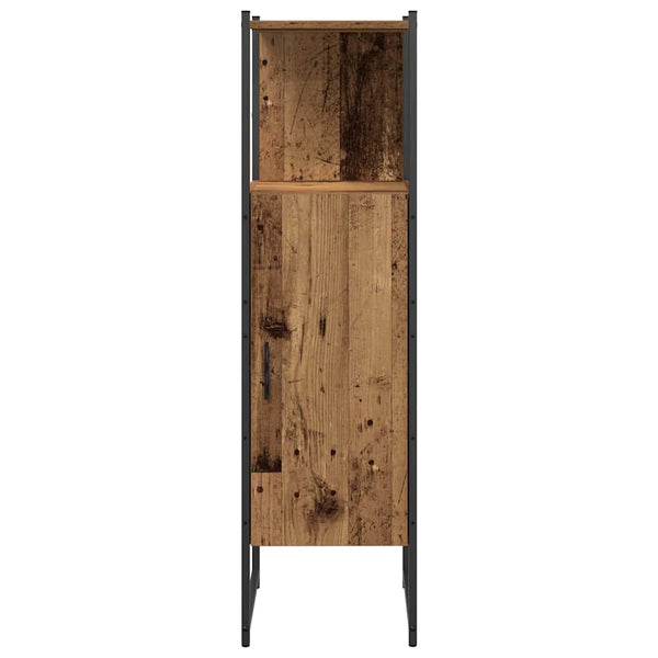Kylpyhuonekalustesetti 4 kpl Ruskea 33 x 33 x 185,5 cm