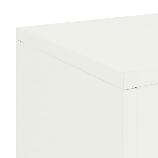Kasviteline 2 kpl valkoinen 24 x 24 x 35 cm