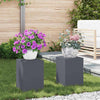 Kasviteline 2 kpl Antrasiitti 24 x 24 x 35 cm