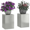Kasviteline 2 kpl Hopea 24 x 24 x 35 cm Ruostumaton teräs
