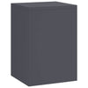 Kasviteline 3 kpl Antrasiitti 24 x 24 x 75 cm