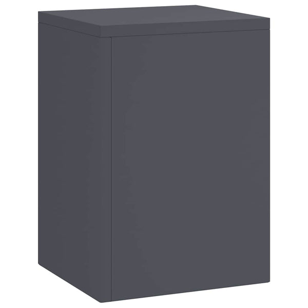Kasviteline 3 kpl Antrasiitti 24 x 24 x 75 cm