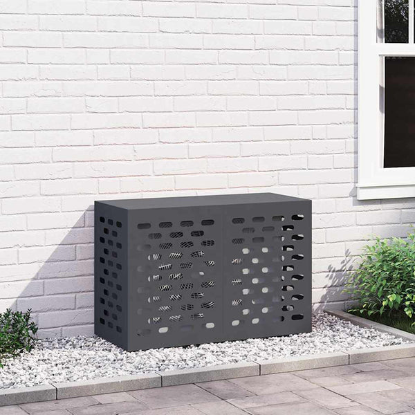 Ilmastointilaitteen suoja Antrasiitti 90 x 40 x 60 cm Teräs