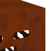 Ilmastointilaitteen suoja Ruosteinen 110 x 50 x 105 cm