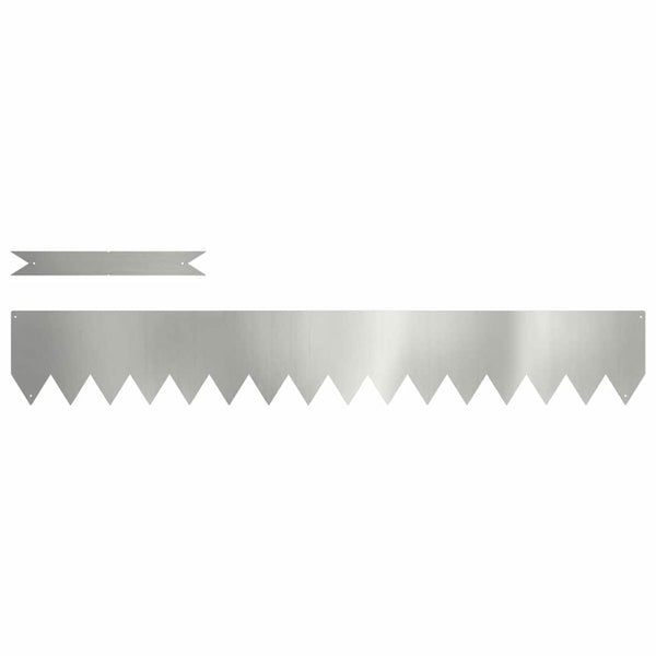 Nurmireunus 10 kpl 100 x 0,05 x 15 cm Galvanoitu teräs Hopea