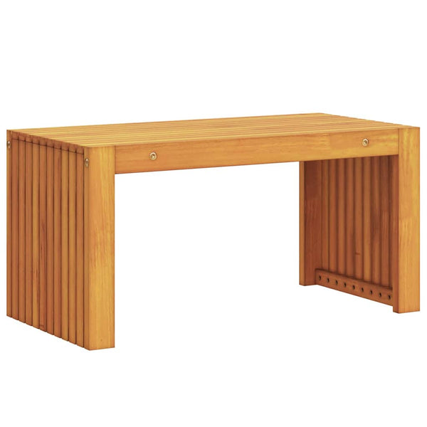 Sivupöytä Öljyinen luonnollinen 70 x 35 x 35 cm Tiheä akasiapuu