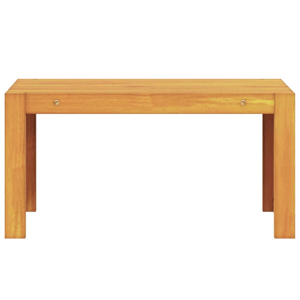 Sivupöytä Öljyinen luonnollinen 70 x 35 x 35 cm Tiheä akasiapuu