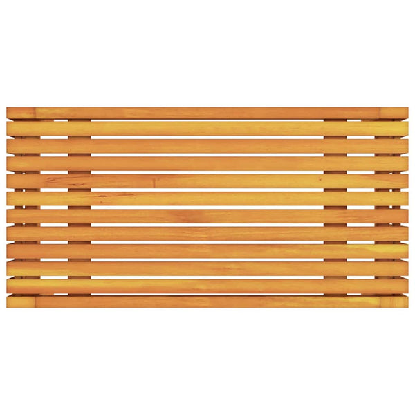 Sivupöytä Öljyinen luonnollinen 70 x 35 x 35 cm Tiheä akasiapuu