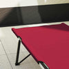 Taitettava leirintävuode Punainen 206 x 76 x 74 cm