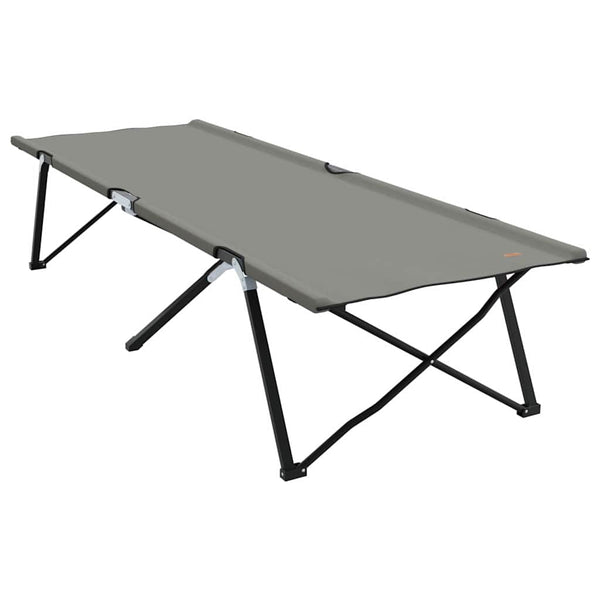 Taitettava leirintävuode Harmaa 206 x 76 x 74 cm