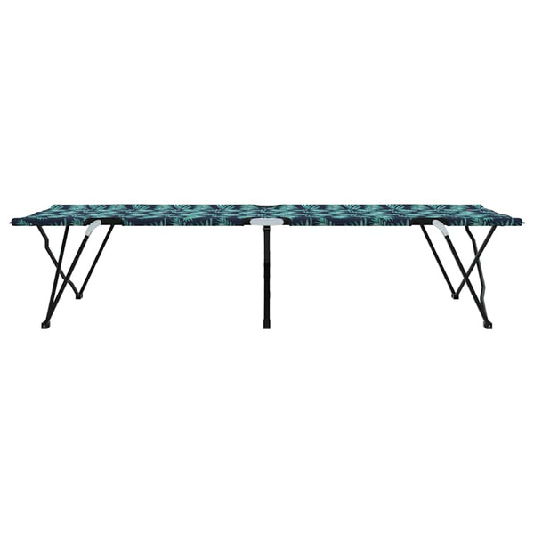 Taitettava leirintävuode Metsä 206 x 76 x 74 cm Oxford ja Teräs