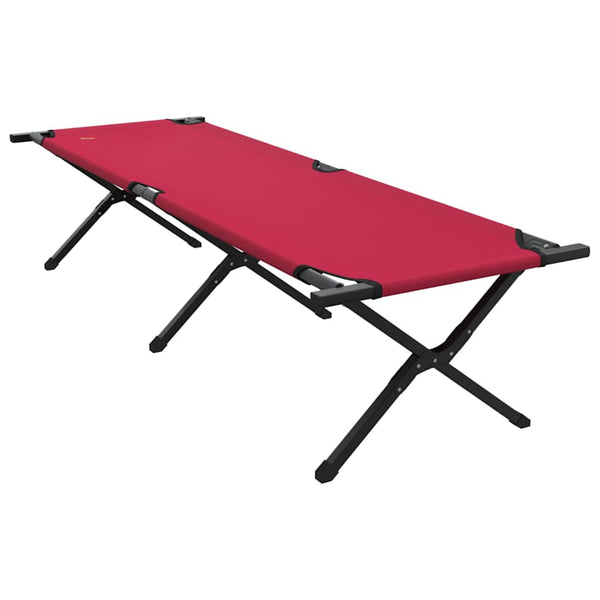 Taitettava leirintävuode 2 kpl Punainen 193 x 69 x 45 cm