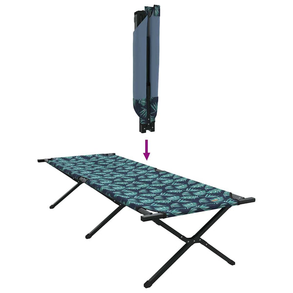 Taitettava leirintävuode Lehti 2 kpl Metsä 210 x 80 x 46 cm