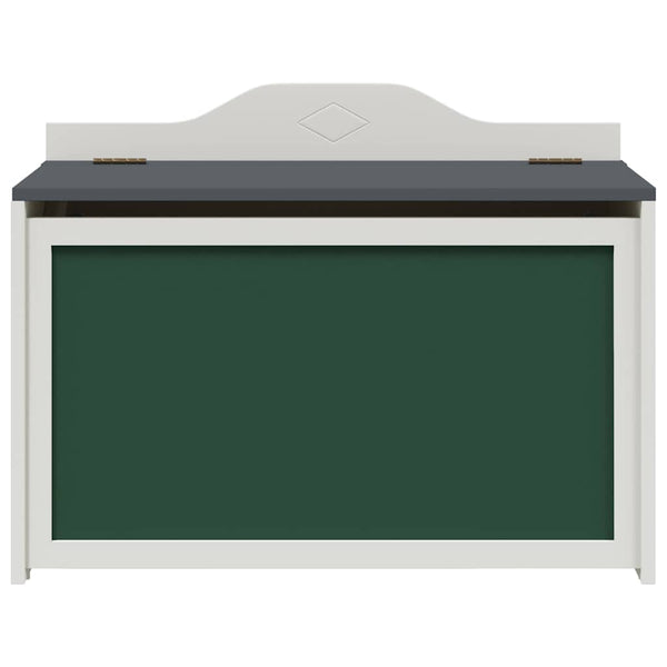 Leikkikaluarkku harmaa ja valkoinen 73 x 33 x 55 cm