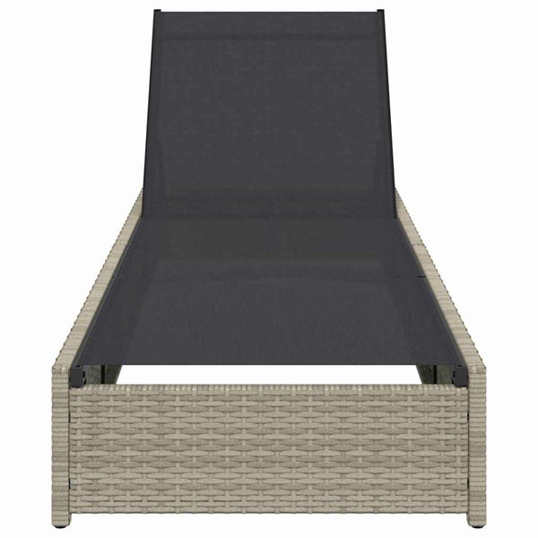 Aurinkotuoli Beige 200,5 x 70 x 75 cm polyrottinki