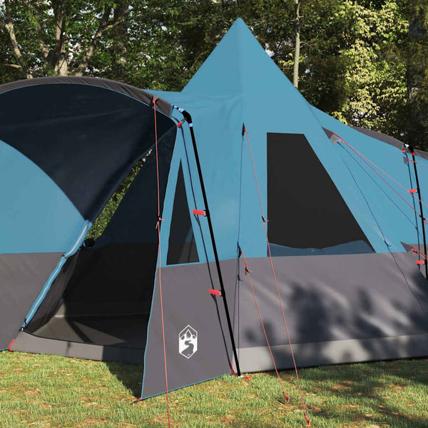 Teepee-teltta 8-henkiselle 8 hengelle Sininen