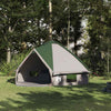 Teepee-teltta 8-henkiselle 8 hengelle Vihreä ja valkoinen