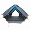 Teepee-teltta 6-hengelle 6 hengelle Sininen ja harmaa