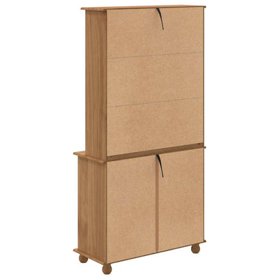 Häkkis ASKIM Hunajanruskea 91 x 40 x 184 cm Täysi Mänty