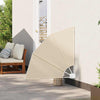 Parvekkeen yksityisyyden suoja Beige 115 x 115 cm kangas