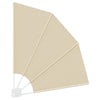 Parvekkeen yksityisyyden suoja Beige 115 x 115 cm kangas
