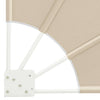 Parvekkeen yksityisyyden suoja Beige 160 x 160 cm kangas