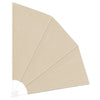 Parvekkeen yksityisyyden suoja Beige 160 x 160 cm kangas