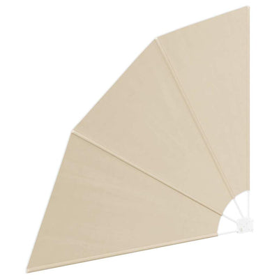 Parvekkeen yksityisyyden suoja Beige 160 x 160 cm kangas